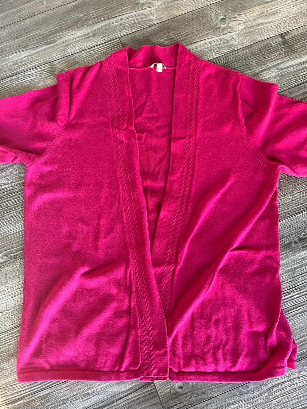 Talbots 100% cotton cardigan